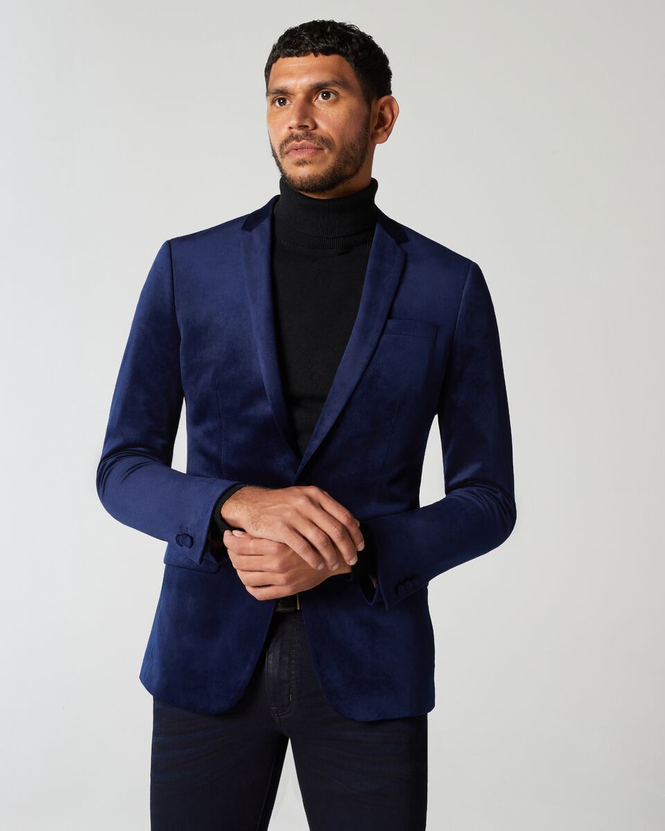 Slim Fit Detachable Shawl Collar Tuxedo